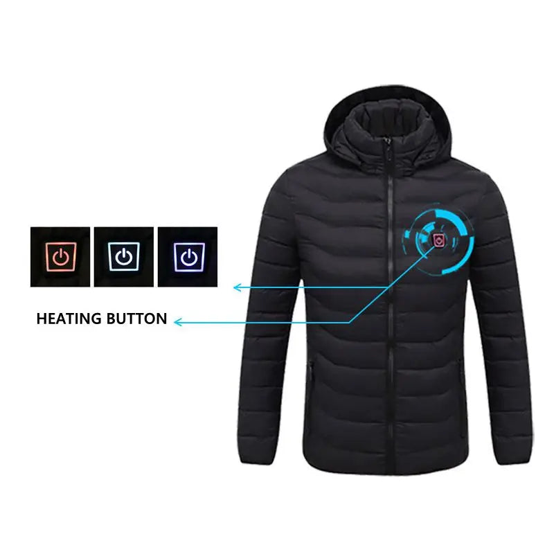 Cozy HeatTech Hooded Parka Everyday Warm