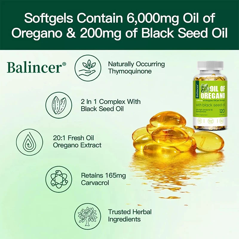 Oregano Black Seed Digestive Support