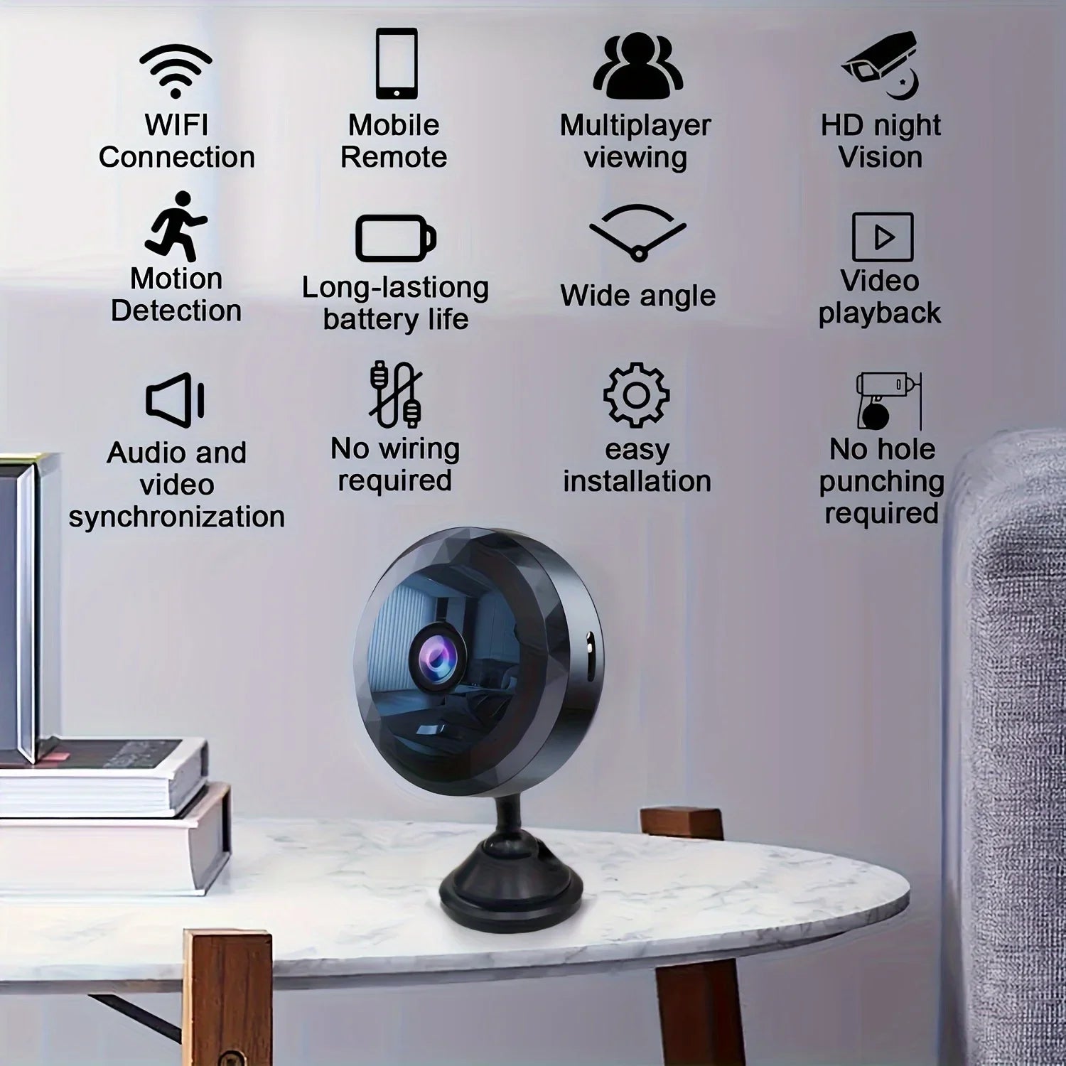 Mini Smart Home Security Camera