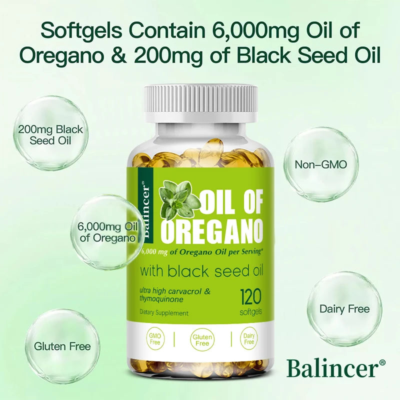 Oregano Black Seed Digestive Support