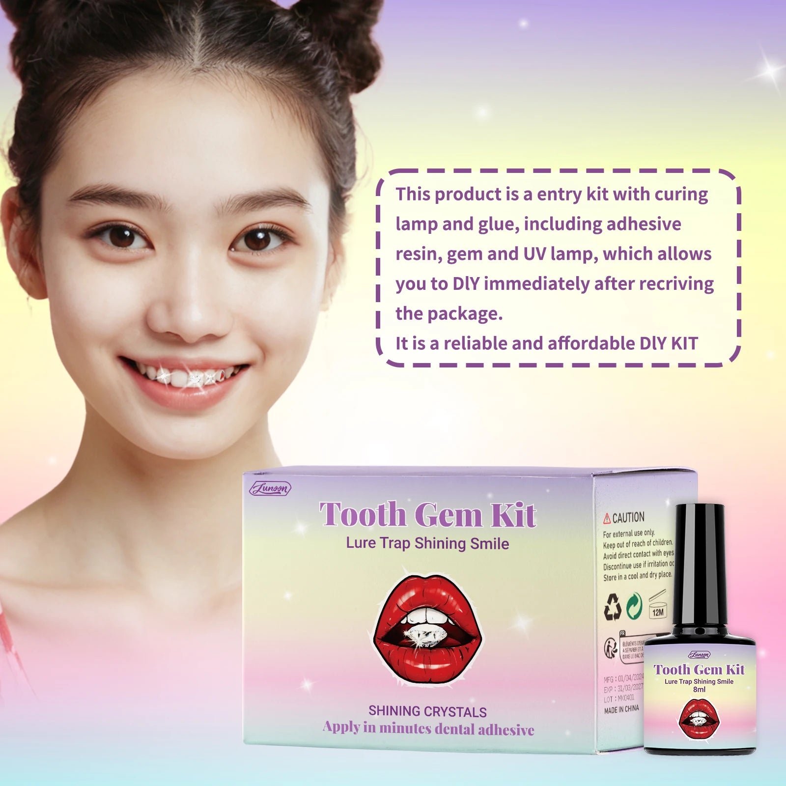 SparkStone Tooth Gems Tooth Bling