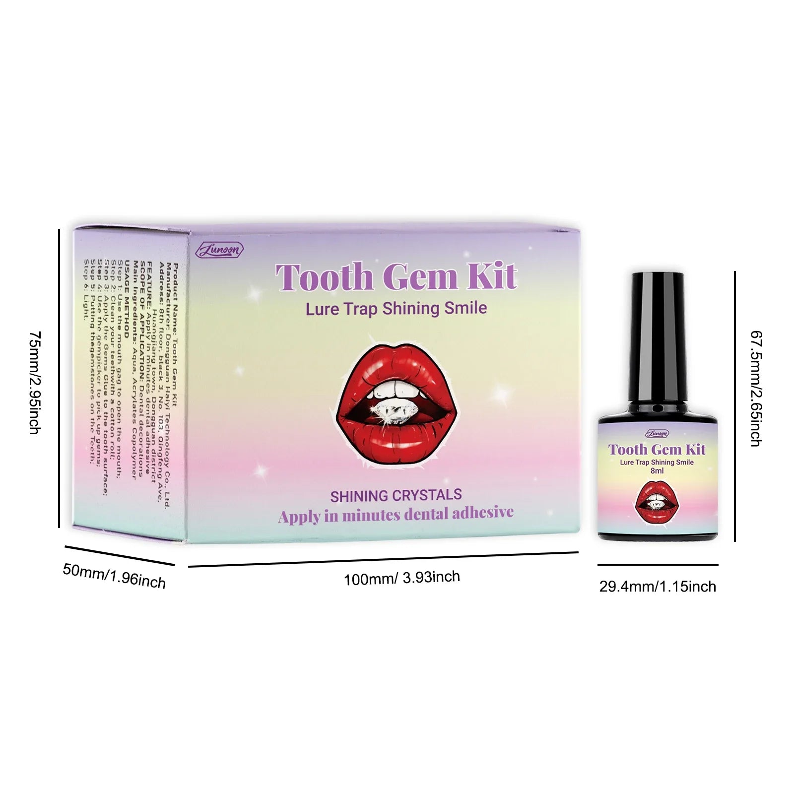 SparkStone Tooth Gems Tooth Bling